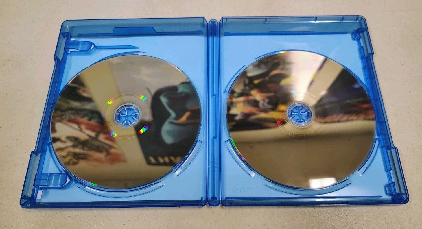 Saturday Night Fever/Grease Blu-ray Double Feature John Travolta, Like New JD
