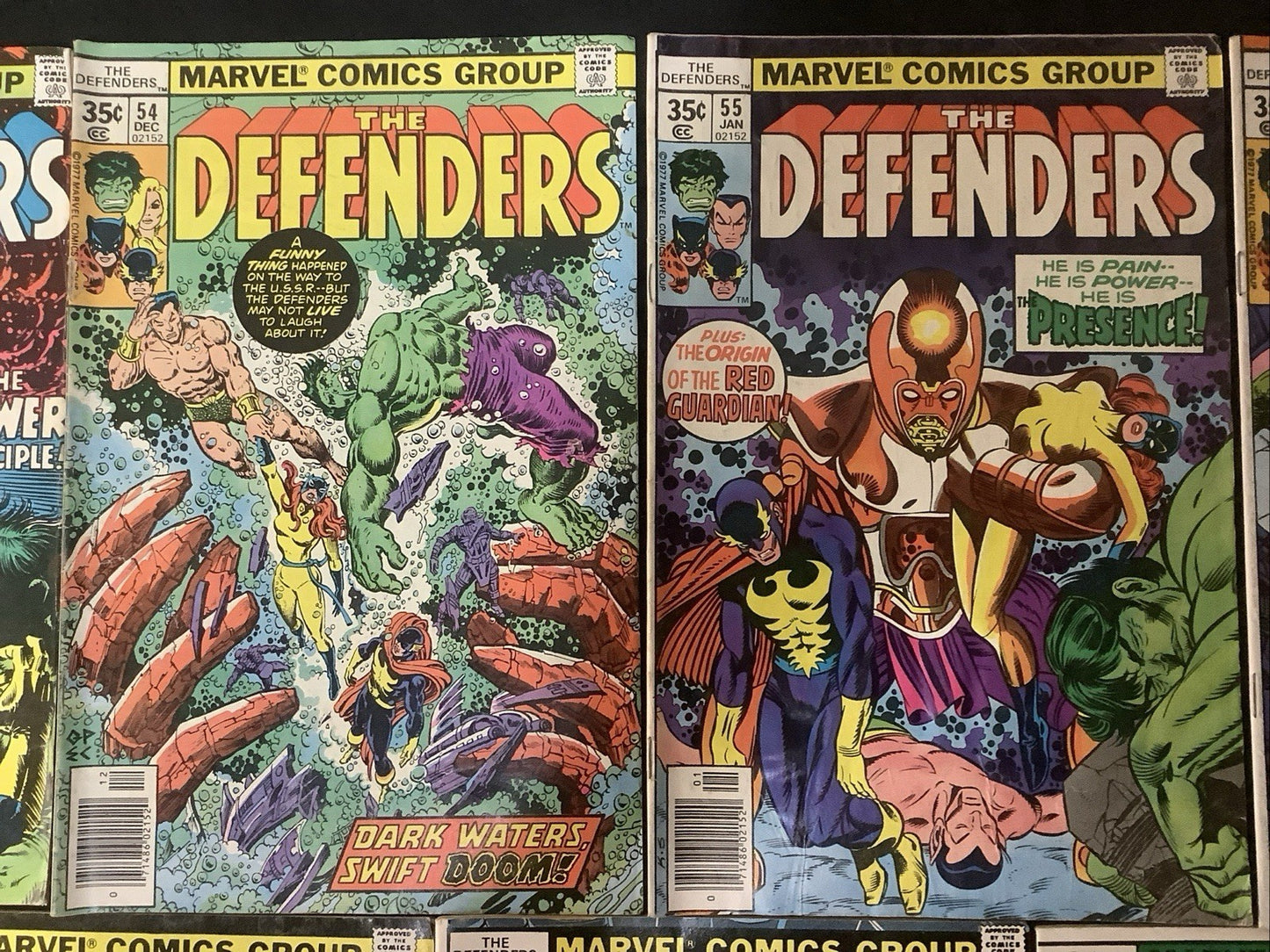 The Defenders #50-62 Comic Lot, Marvel Reader Copies, David Anthony Kraft