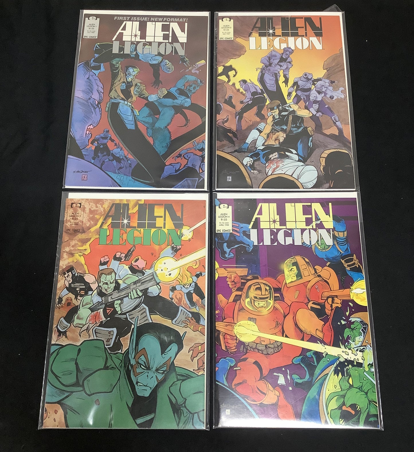 Alien Legion (Vol.2) #1-4 Comic Lot, Epic Comics, Chuck Dixon Archie Goodwin