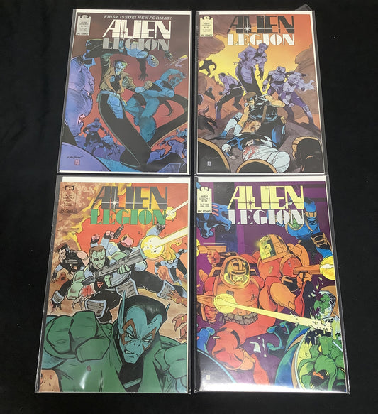Alien Legion (Vol.2) #1-4 Comic Lot, Epic Comics, Chuck Dixon Archie Goodwin