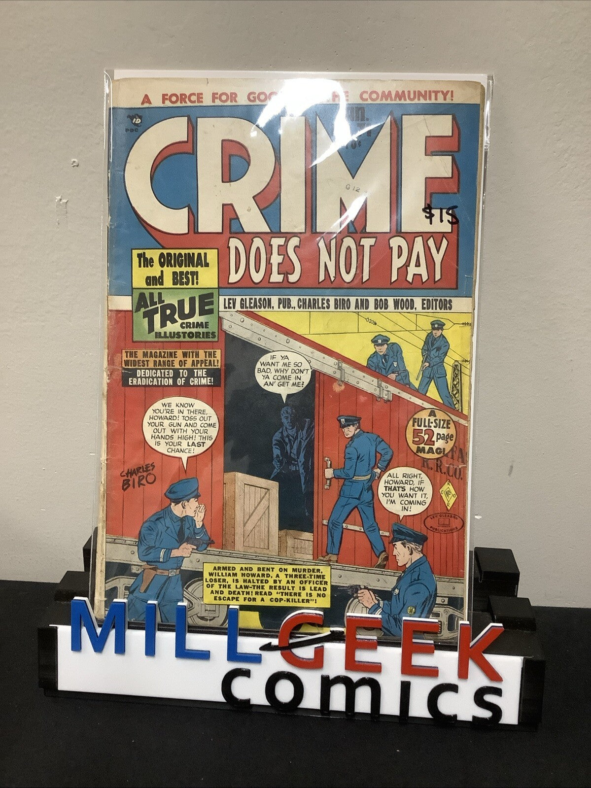 Crime Does Not Pay #71 (Lev Gleason January 1949) 0.5 (Poor) Please See Notes