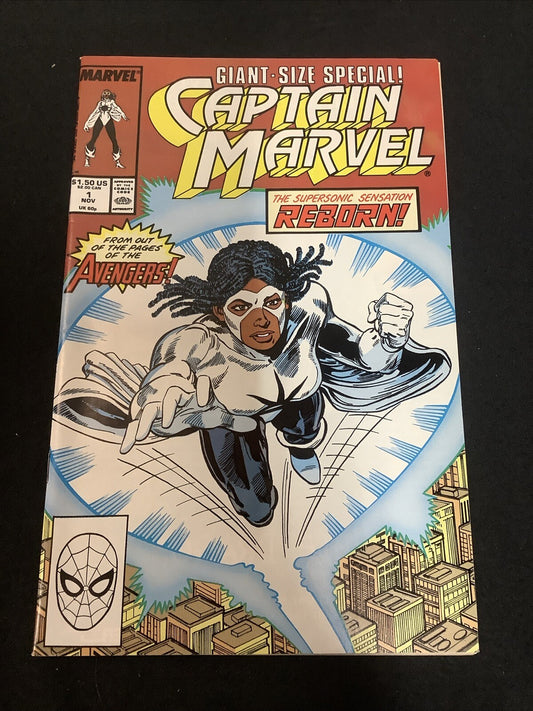 Captain Marvel #1 (Marvel Comics November 1989) NM- (9.2) Dwayne McDuffie