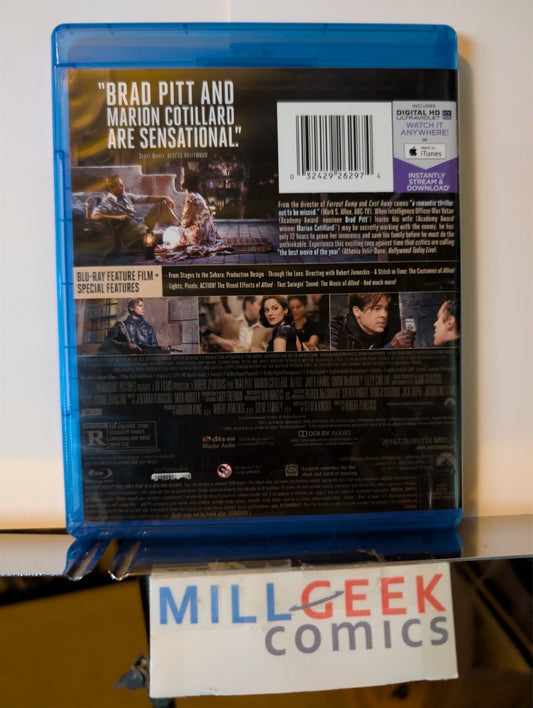 Allied, Brad Pitt & Marion Cotillard (Blu-Ray) -JD