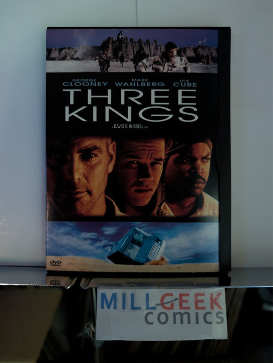 Three Kings / Black Hawk Down, 2 Movie Set (DVD) Like New -JD