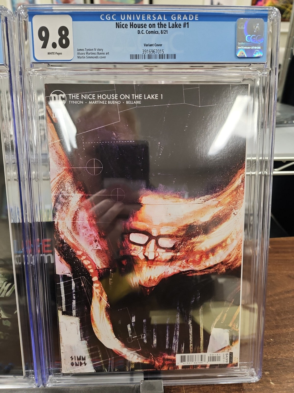 Nice House on the Lake #1 set - BOTH CGC 9.8! Cover A+B - James T 1st print DC