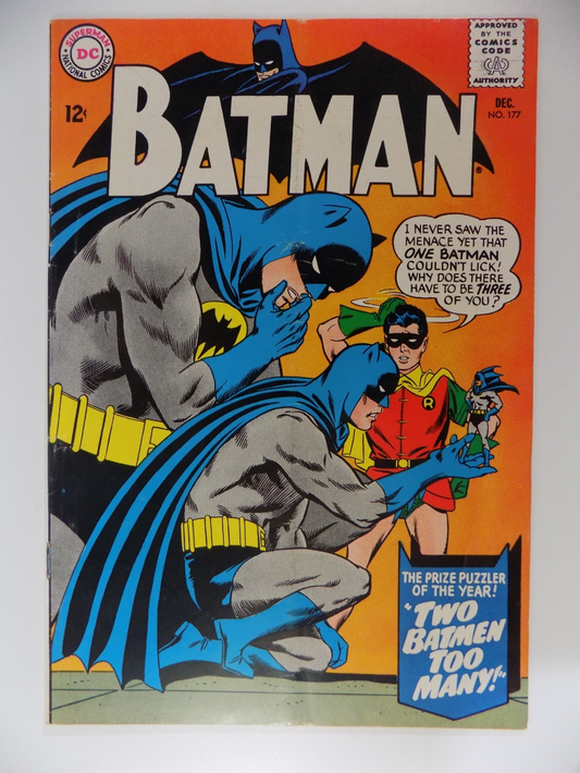 Batman #177 DC Comics Very Good/Fine December 1965