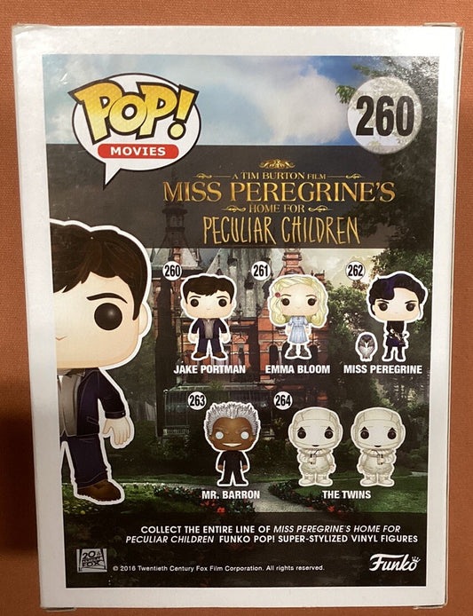 Funko POP Movies Miss Peregrine's #260 Jack Portman Vinyl Figure 5019V, NIB