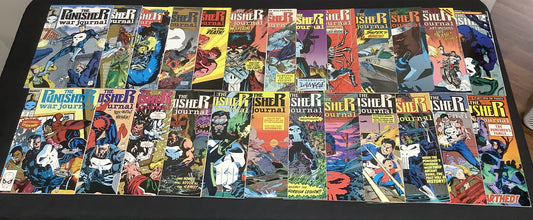 Punisher: War Journal #1-53 (missing #49) Comic Lot, Wolverine Team-up/Fight