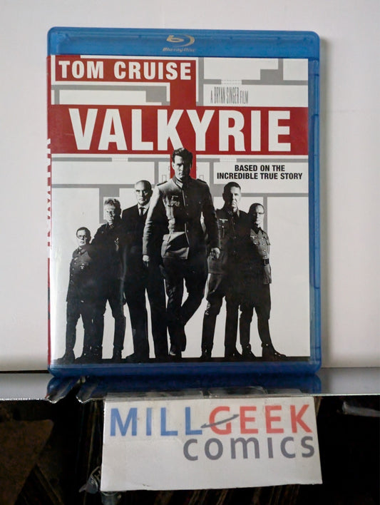 Valkyrie / Fury, Tom Cruise & Brad Pitt, 2 Movie Set (Blu-Ray) Like New -JD