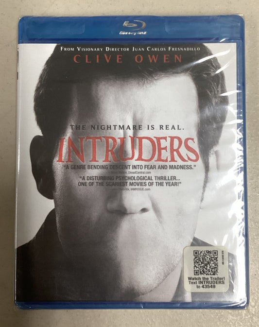 Intruders (Blu-ray Disc, Clive Owen, New/Sealed) JD
