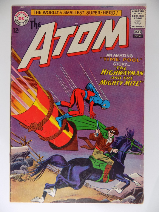 Atom #6 DC Comic May 1963 Fine-