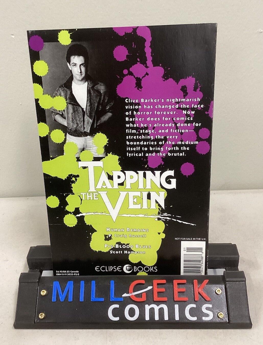 Clive Barker's Tapping the Vein: Book One (1989) - Horror Graphic Novel