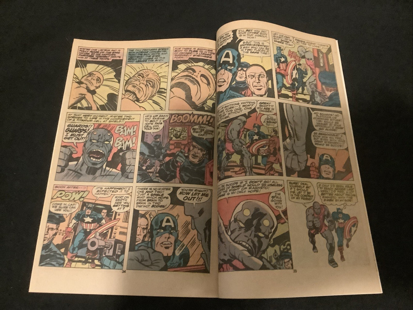 Captain America Annual #4 (Marvel Comics August 1977) NM (9.4) Jack Kirby