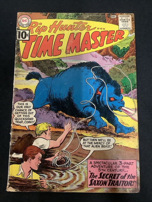 Rip Hunter...Time Master #5 (DC Comics November-December 1961) VG (4.0)