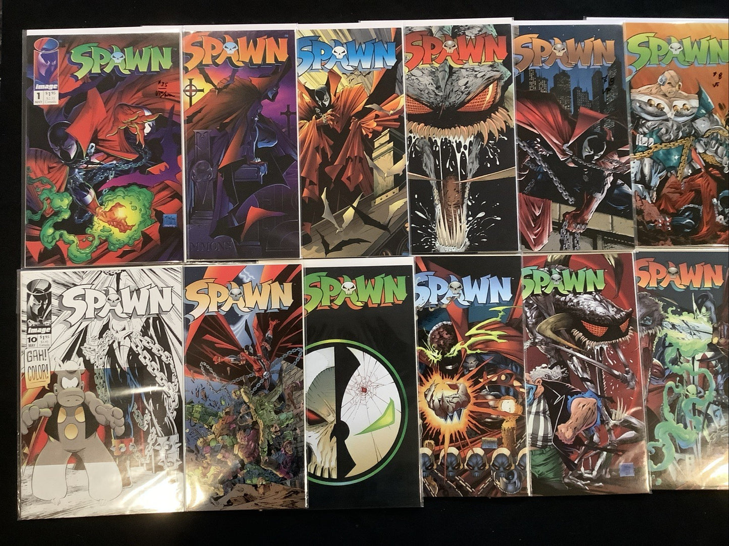 Spawn #1-18 Comic Lot, Image, 1st App Spawn & Angela, McFarlane, Marvel Rivals