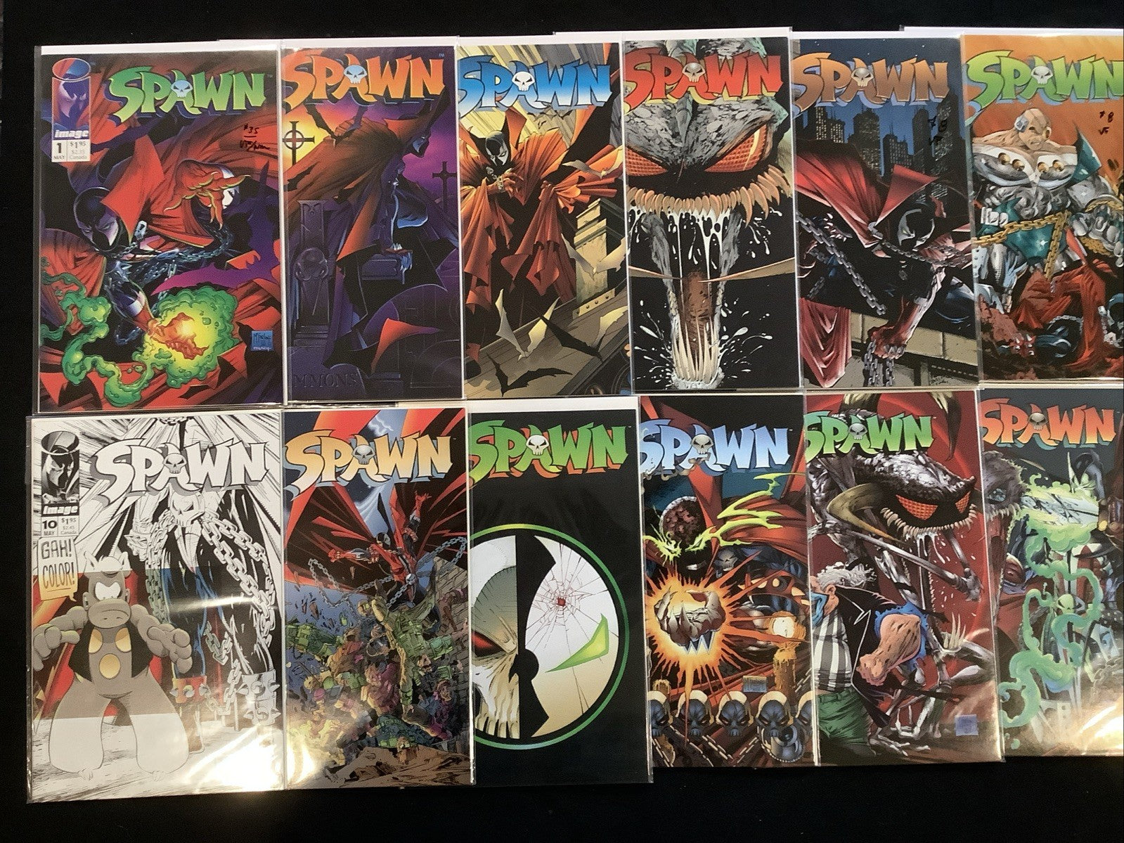 Spawn #1-18 Comic Lot, Image, 1st App Spawn & Angela, McFarlane, Marvel Rivals