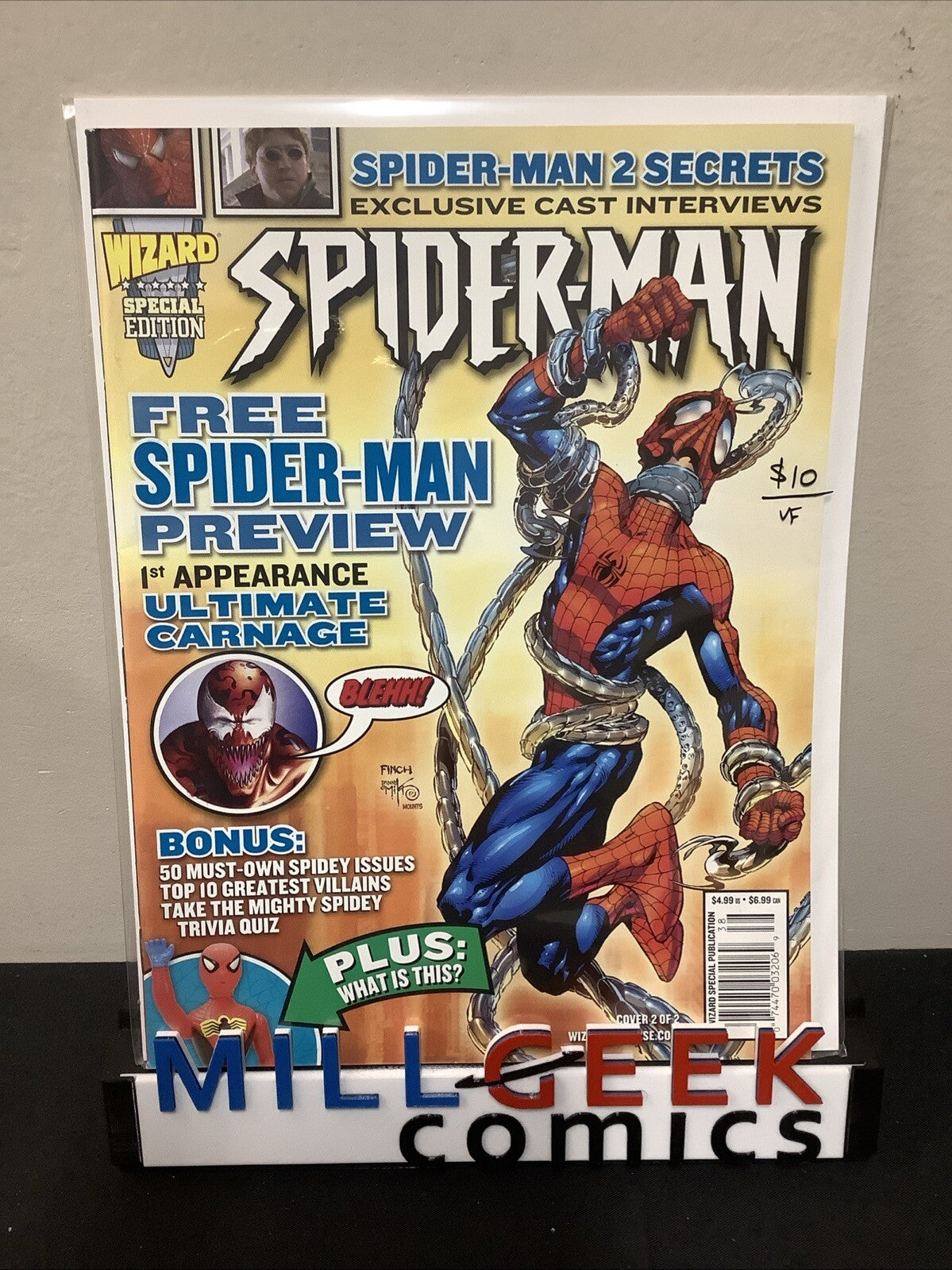 WIZARD SPIDER-MAN SPECIAL EDITION, SECRETS OF SPIDER-MAN 2, VF (8.0)