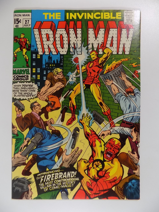 Iron Man #27 Marvel Comic July 1970 Very Fine