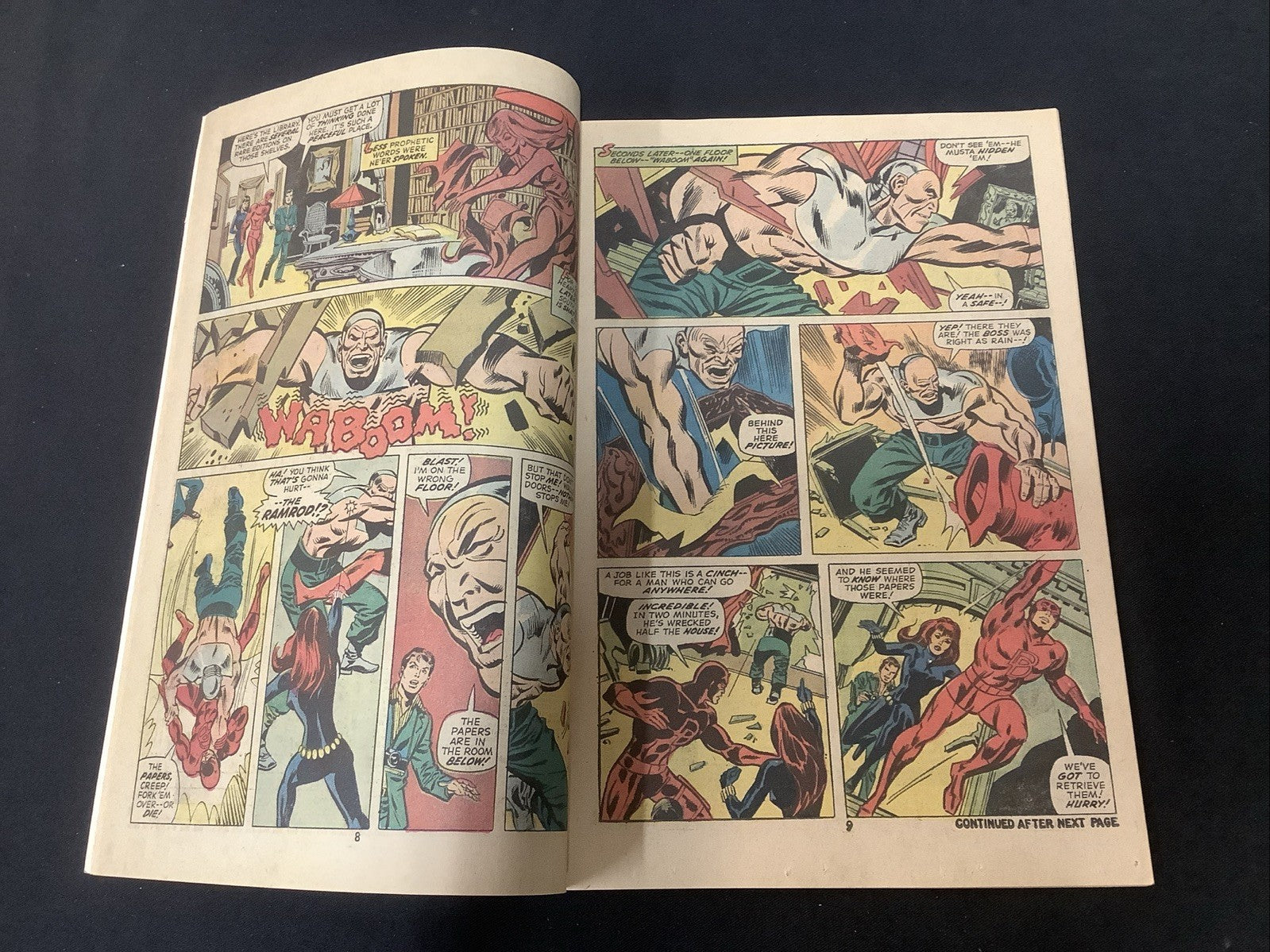 Daredevil #103 (Marvel Comics September 1973) VF+ (8.5) Spider-Man Team-Up