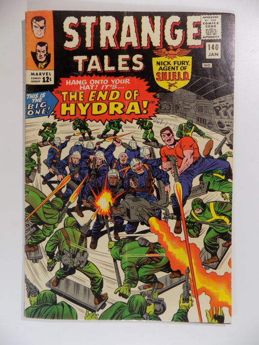 Strange Tales #140 Marvel Comic January 1966 Fine-