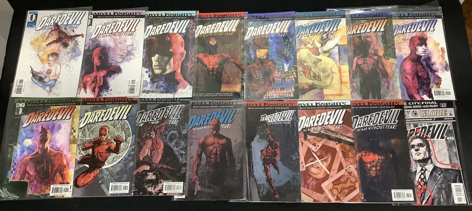 Daredevil #1-110 Comic Lot, 1st App/Origin Echo, Death Karen Page, Kevin Smith
