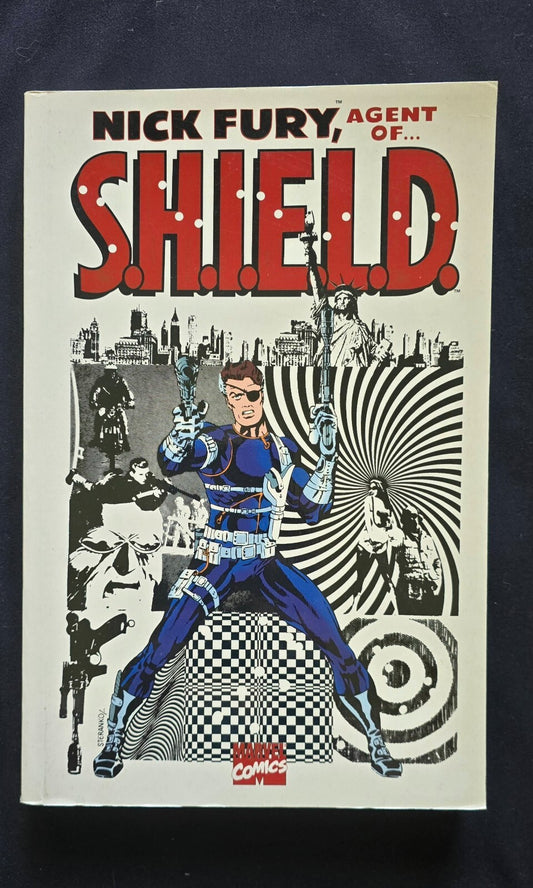 Nick Fury, Agent of S.H.I.E.L.D. - Steranko - Psychedelic 60s! (1st Ed SC 2000)