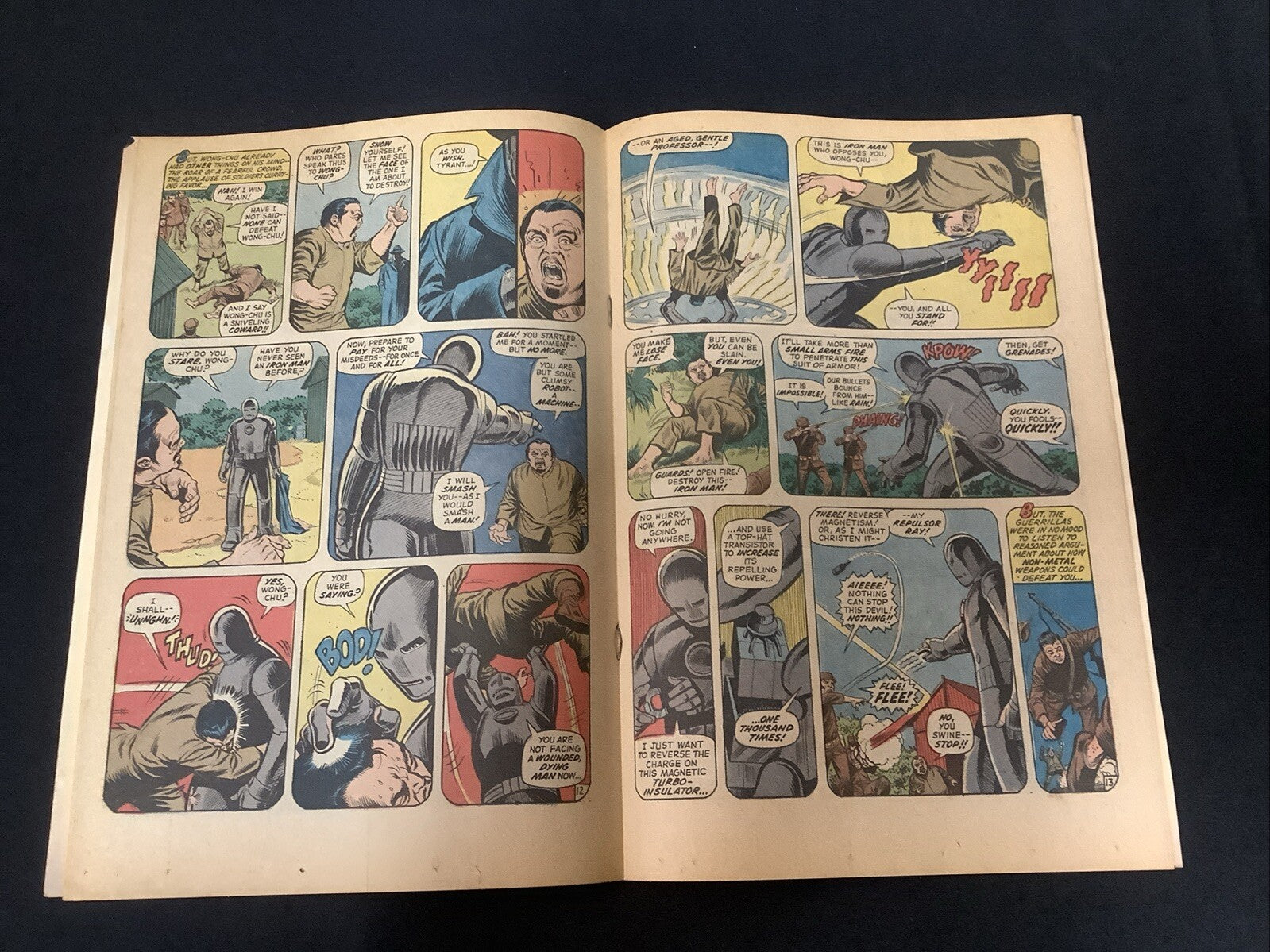 Iron Man #47 (Marvel Comics June 1972) F (6.0) UK Price Variant, Origin Retold