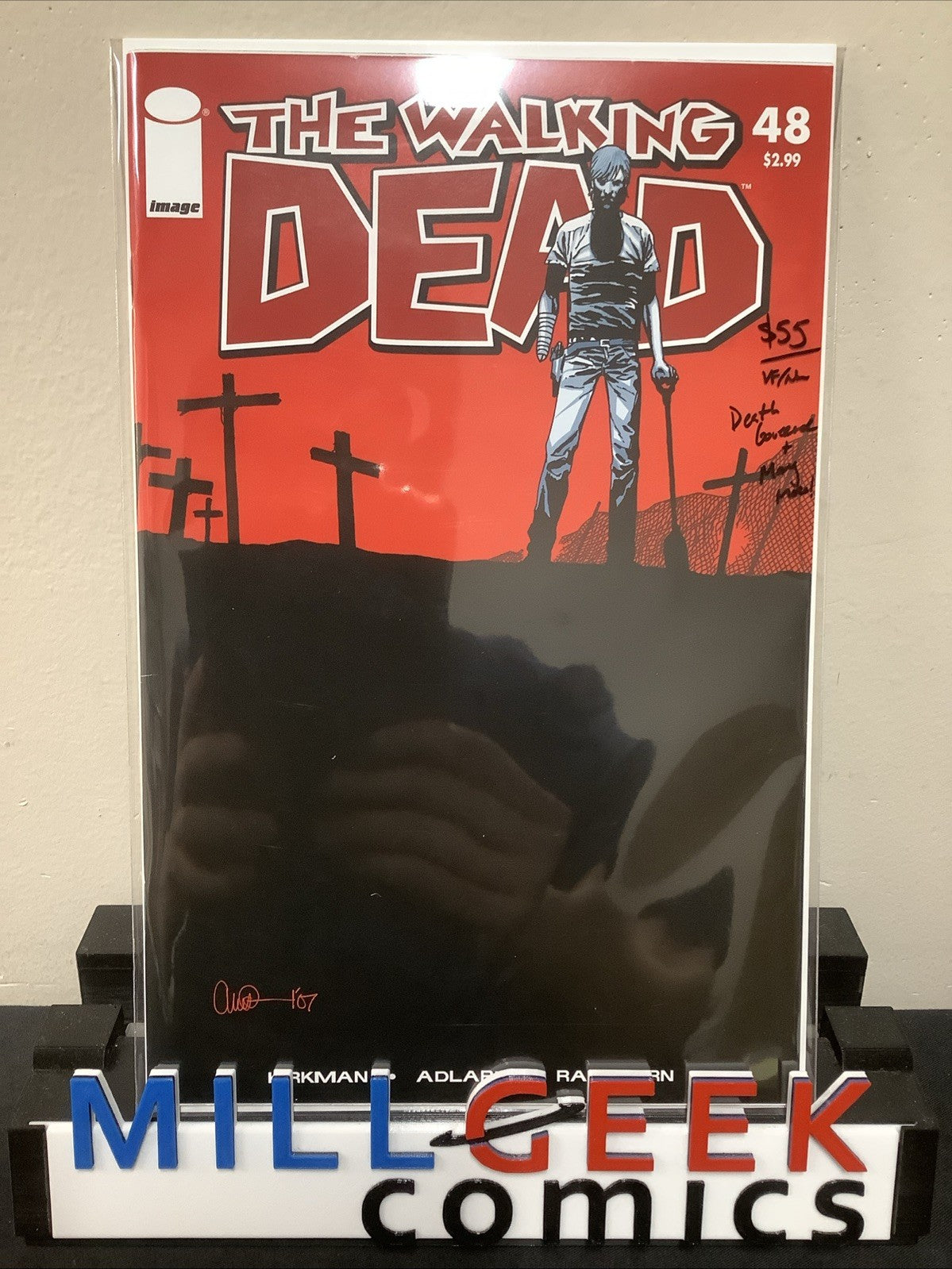 The Walking Dead #48 (Image Comics April 2008) VF/NM (9.0) Death Of The Governor