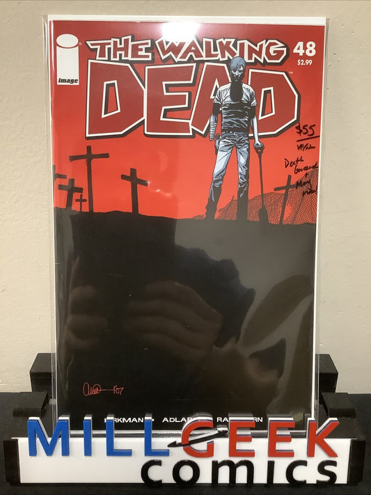 The Walking Dead #48 (Image Comics April 2008) VF/NM (9.0) Death Of The Governor