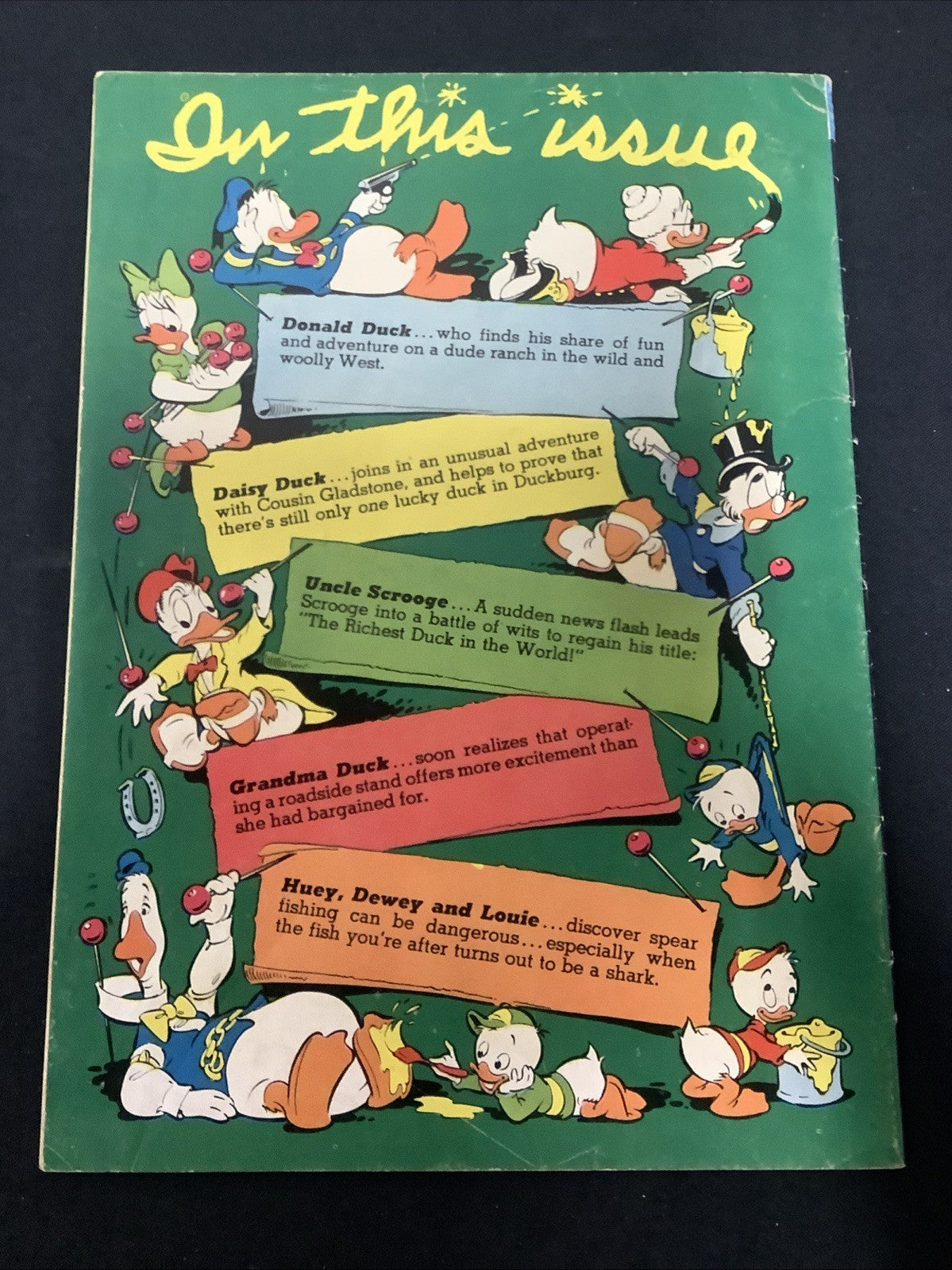 Four Color #450 (Dell Comics February 1953) F+ (6.5) Carl Barks Cover, Disney