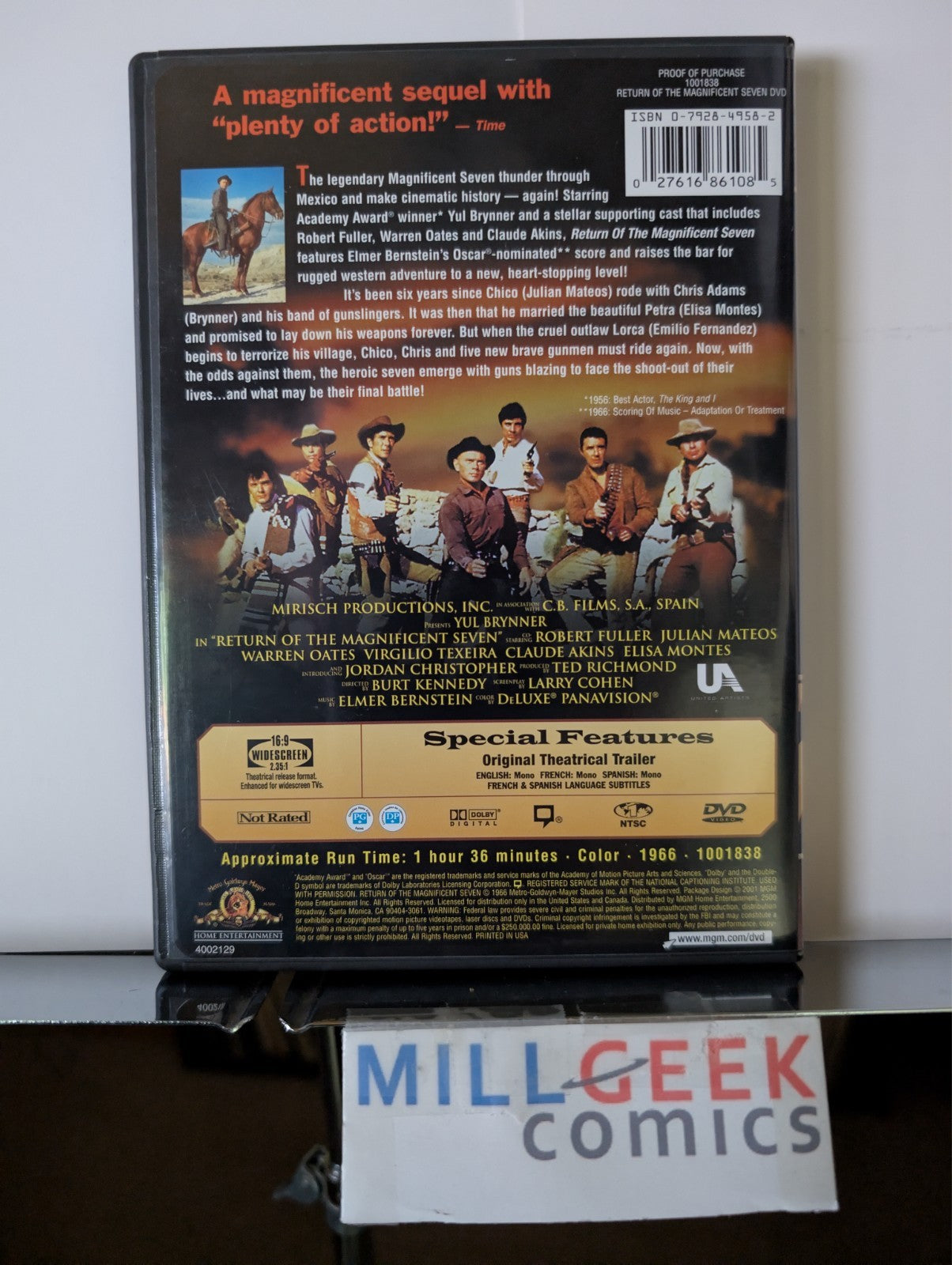 The Magnificent Seven & Return of the Magnificent Seven (DVD) Like New -JD