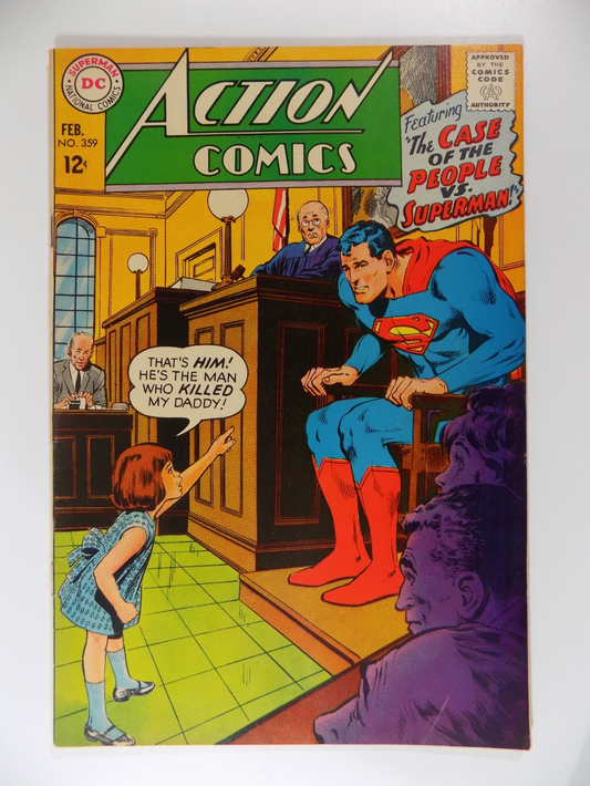 Action #359 DC Comic February 1968 Very Good+