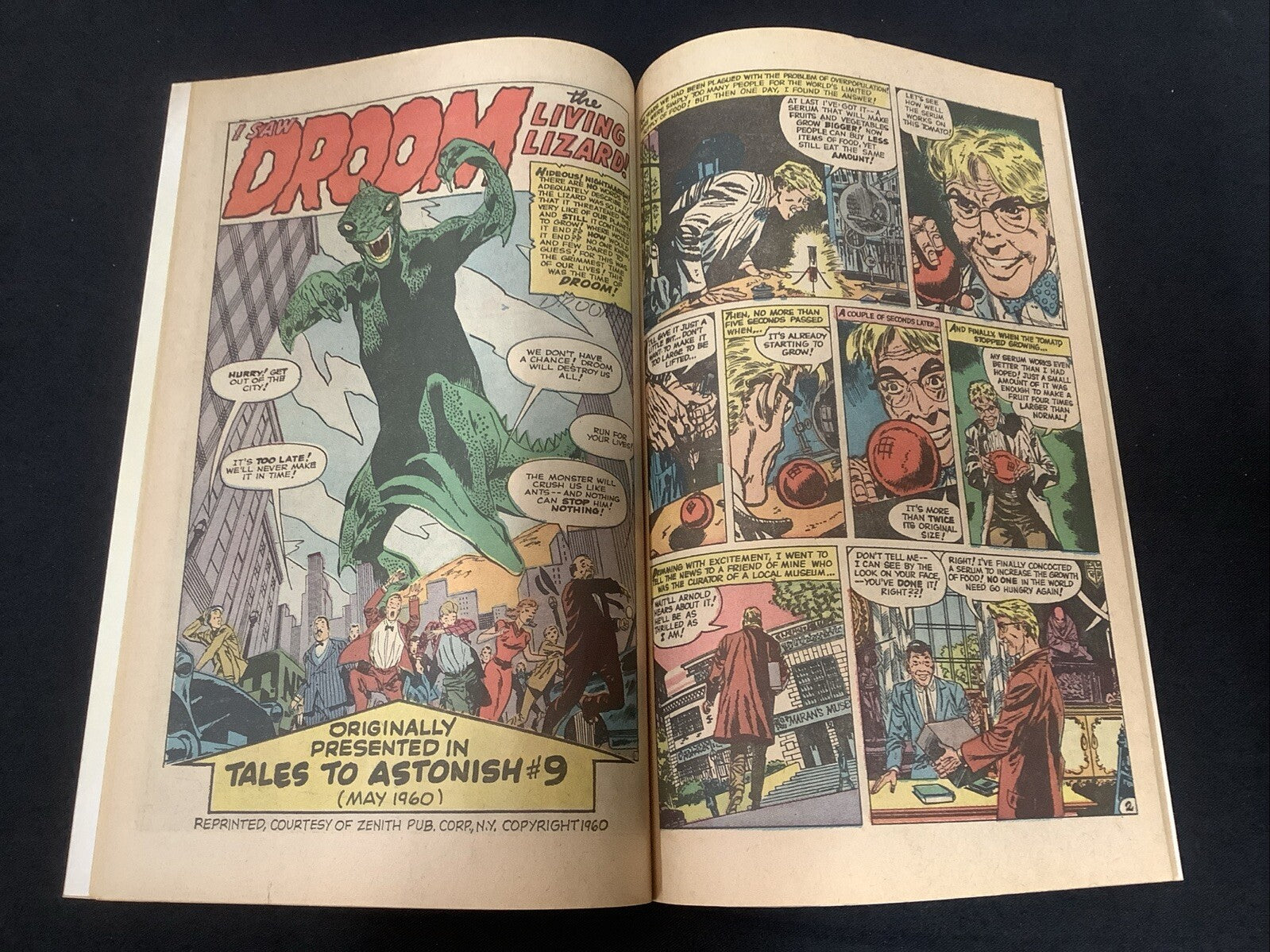 Fantasy Masterpieces #8 (Marvel Comics April 1967) VF- (7.5) Cream To Off-White