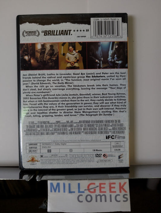 The Edukators, Daniel Bruhl (DVD 2004) Like New OOP-JD