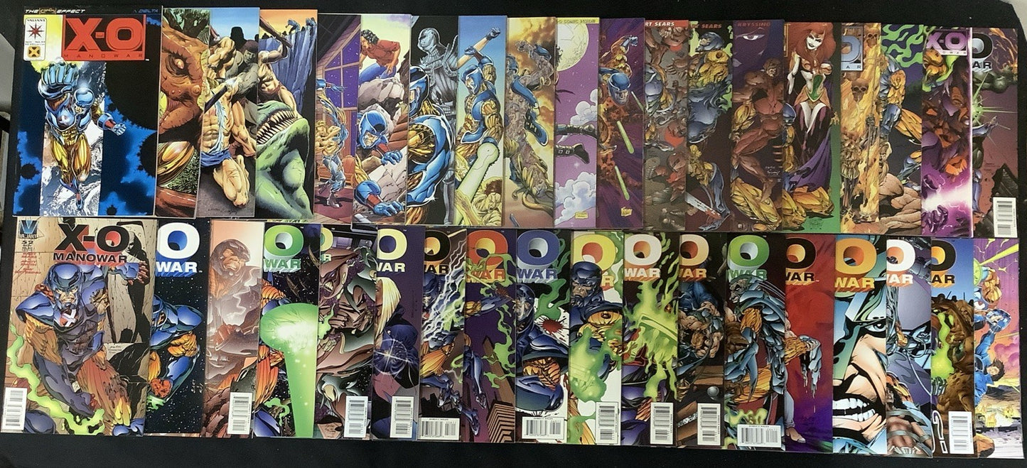 X-O Manowar #0-68 + Annual #1 Complete Comic Series, Valiant, 1st Shadowman