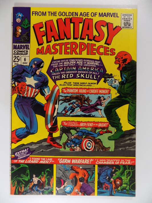 Fantasy Masterpieces #6 Marvel Comic December 1966 Very Fine