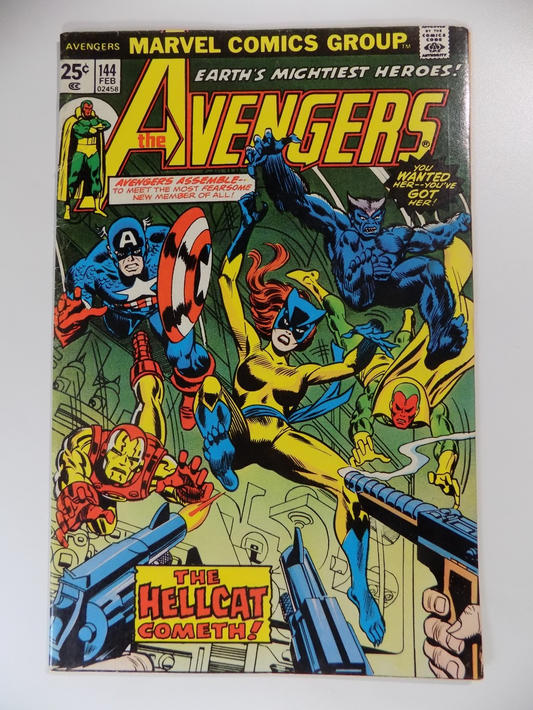 Avengers #144 Marvel Comic February 1976 Very Fine