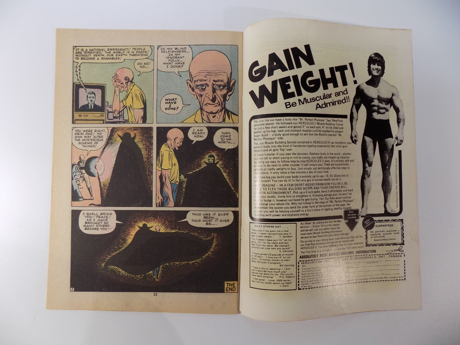 Astonishing Tales featuring It! #21 Marvel Comic Very Fine December 1973