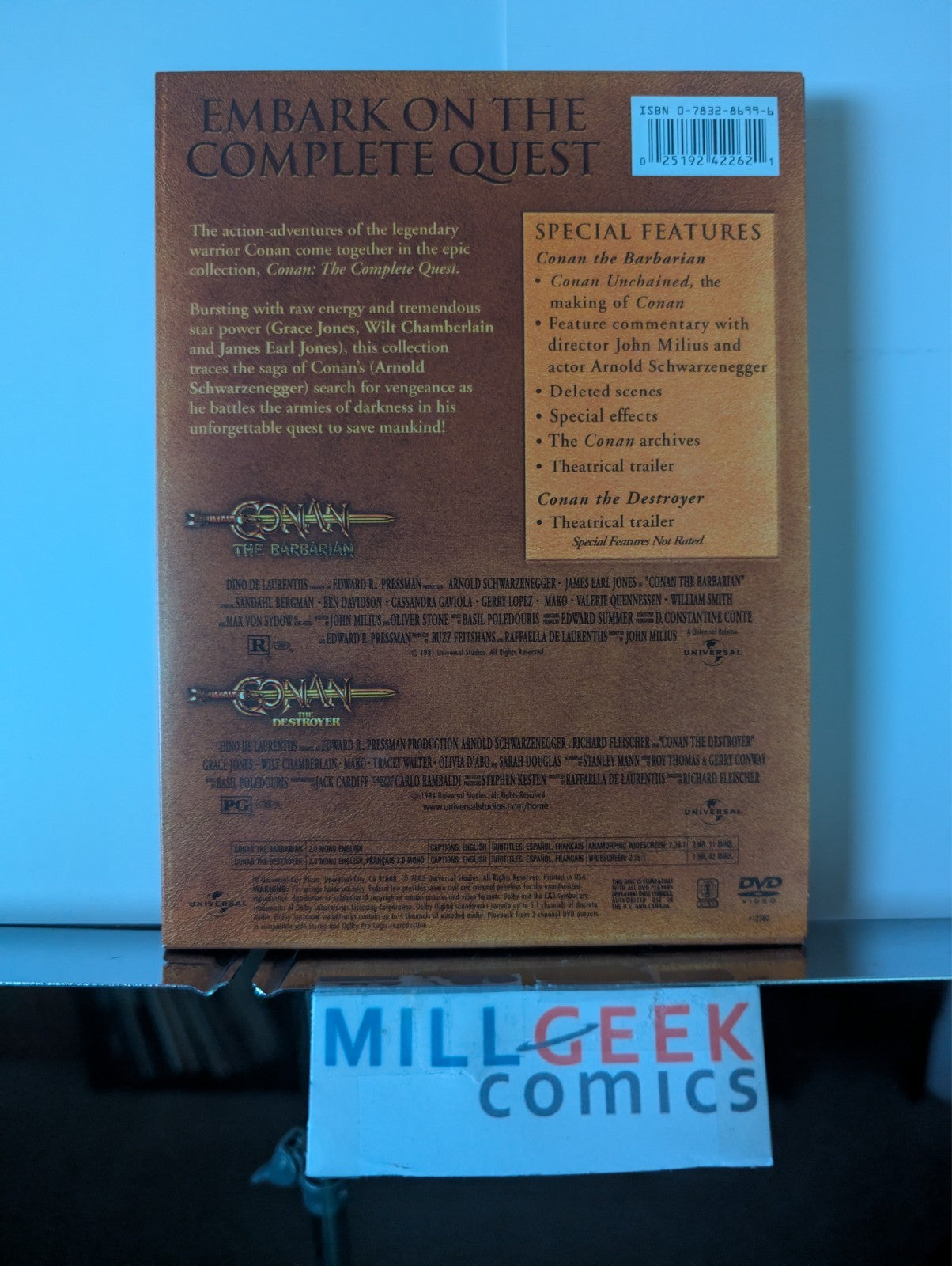 Conan: The Complete Quest, 2 Movie Collection (DVD) Like New -JD
