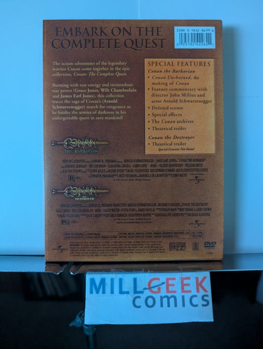 Conan: The Complete Quest, 2 Movie Collection (DVD) Like New -JD