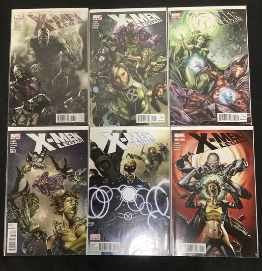 X-Men Legacy #252-258 Comic Lot, Marvel, “Five Miles South Of The Universe”