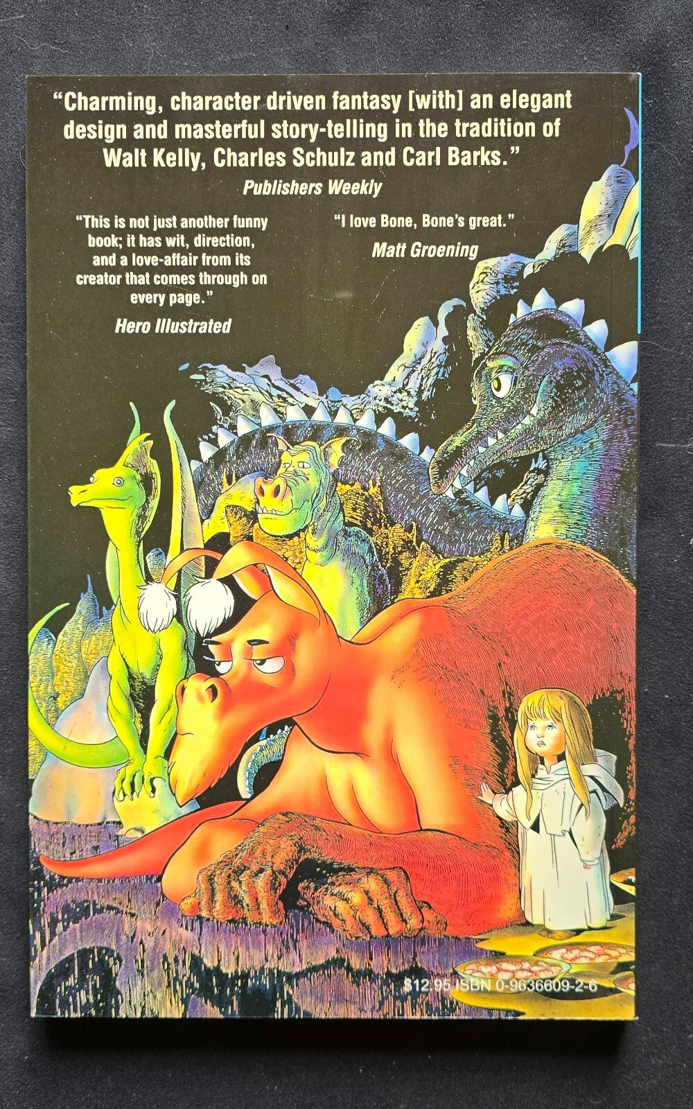The Complete Bone Adventures Books 1&2 - Jeff Smith - CB (1993, 1st Print 1994)