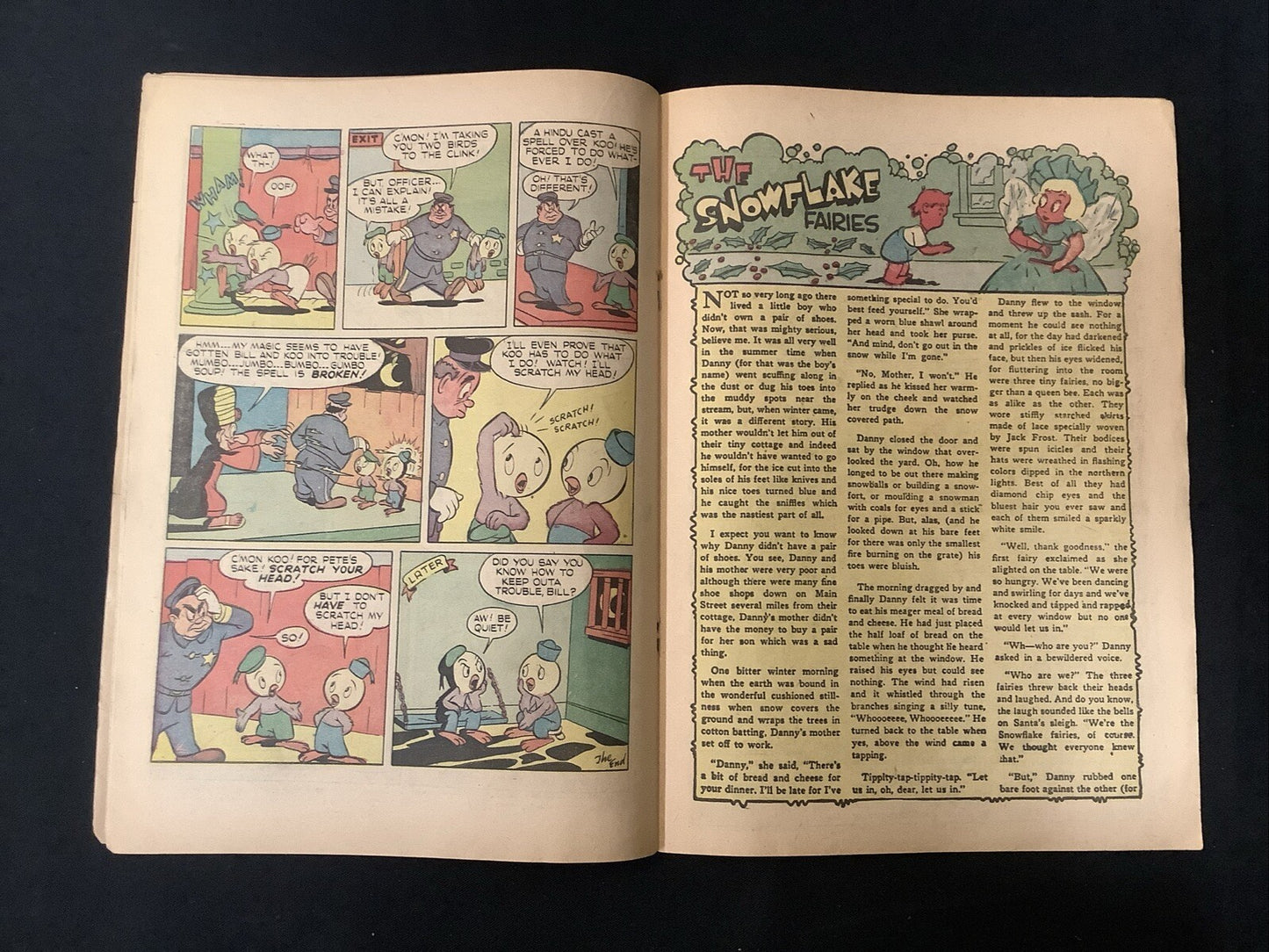 HOLIDAY COMICS #5 (January 1951) L.B. Cole Christmas Classic - 5.5 (Fine Minus)
