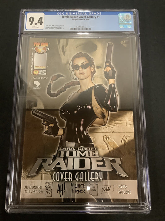 Tomb Raider Cover Gallery #1 (2006) CGC Graded 9.4, White Pages, Adam Hughes