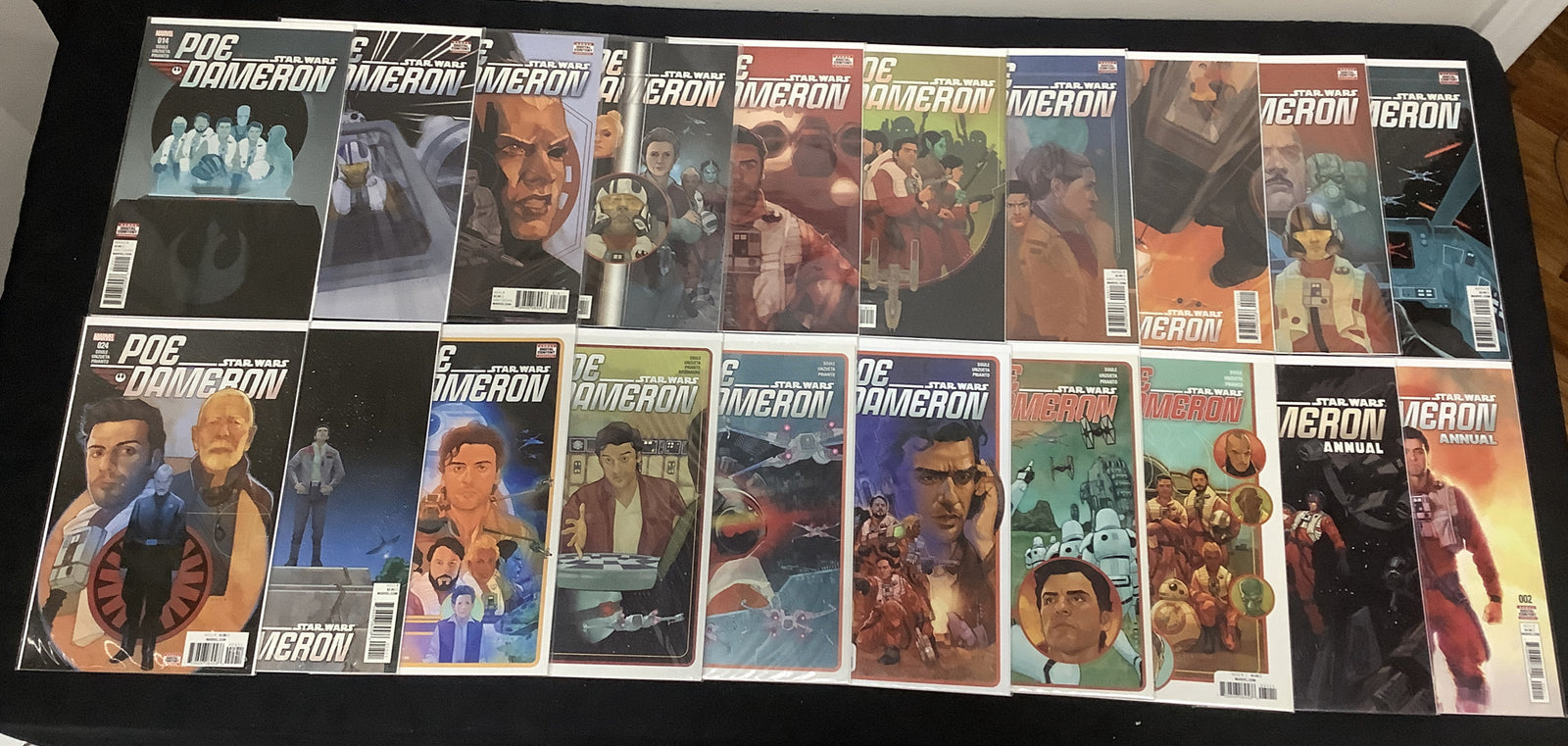 Star Wars: Poe Dameron #14-31 + Annuals #1-2 Comic Lot, Marvel/Disney, 2016