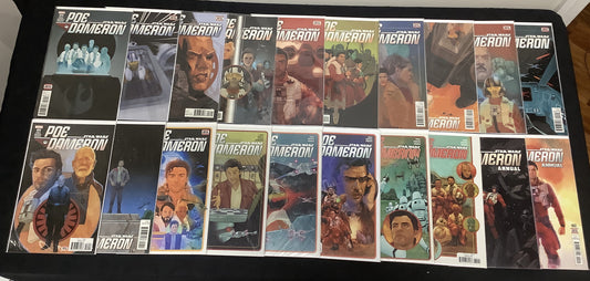 Star Wars: Poe Dameron #14-31 + Annuals #1-2 Comic Lot, Marvel/Disney, 2016