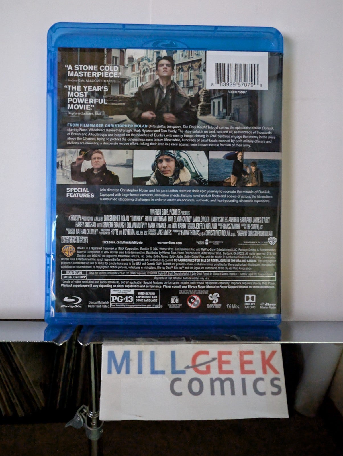 Dunkirk / Enemy at the Gates, 2 Movie Set (Blu-Ray) -JD