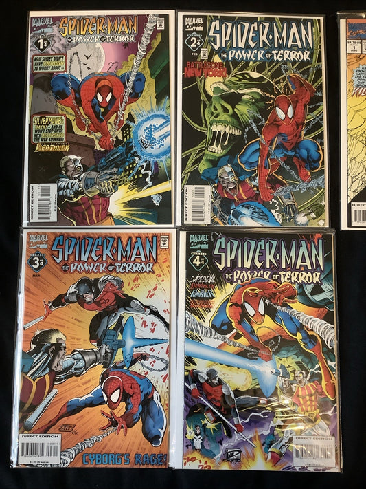 Spider-Man Bundle: Power Of Terror #1-4, Web Of Doom #1-3, & X-Factor #1-3
