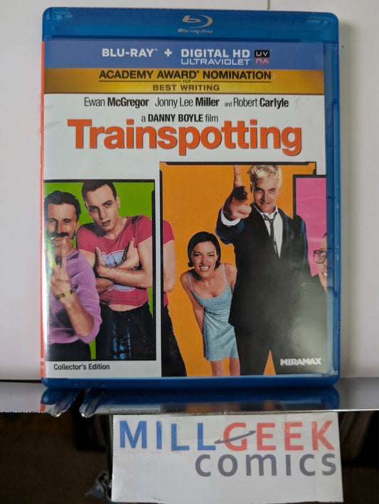 Trainspotting, Ewan McGregor (Blu-ray 2003) Like New -JD