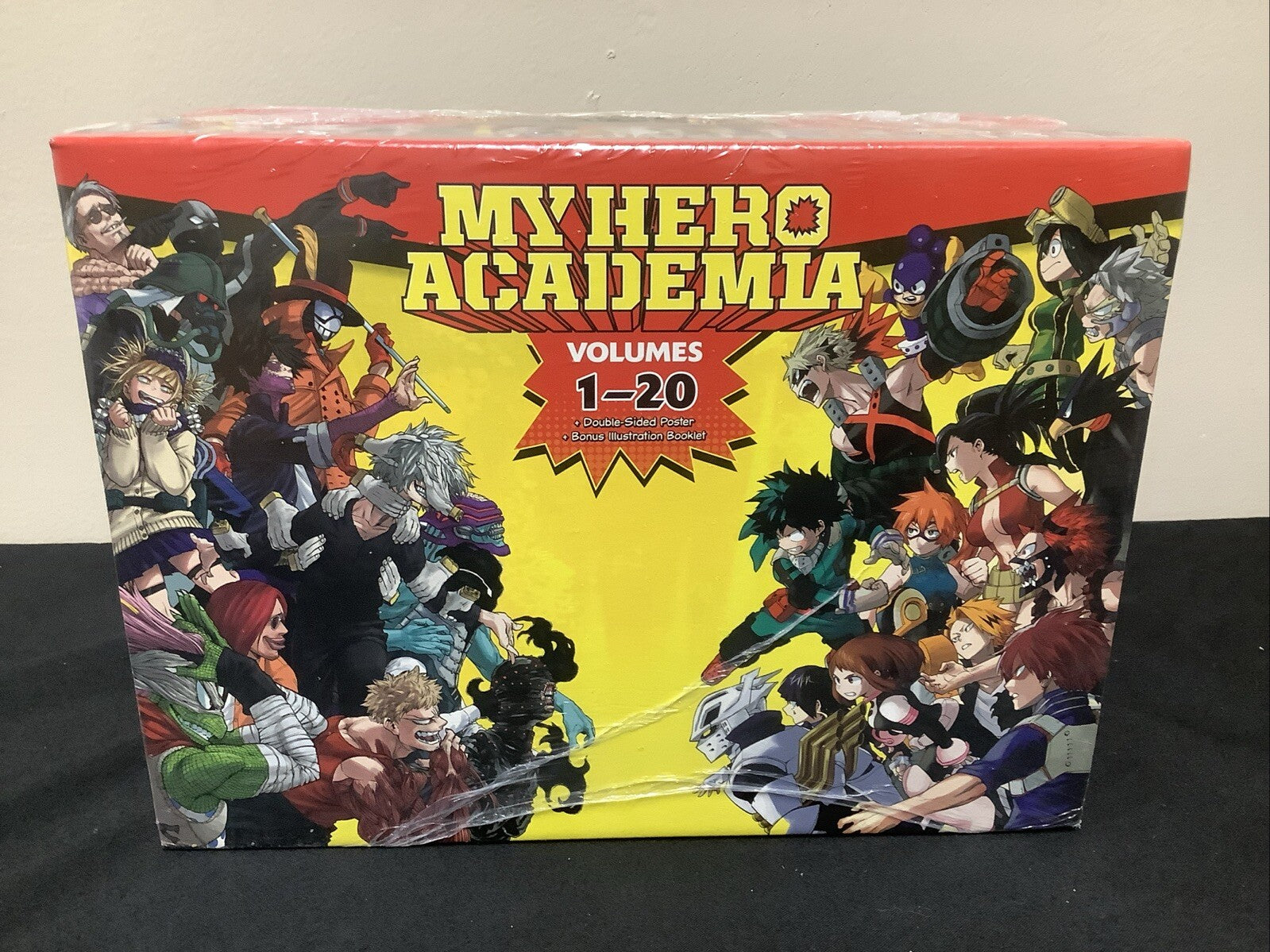 My Hero Academia Manga Box Set 1 Vol 1-20 English Brand New Sealed Viz Media